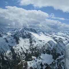 Flugwegposition um 13:03:37: Aufgenommen in der Nähe von 39013 Moos in Passeier, Autonome Provinz Bozen - Südtirol, Italien in 3354 Meter